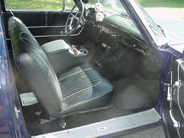 1964 Blue Ford Galaxie Coupe