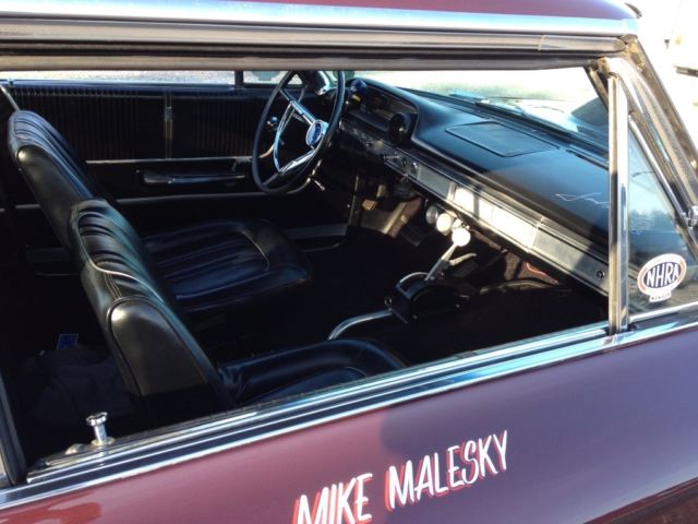 1964 Burgundy Ford Galaxie Coupe