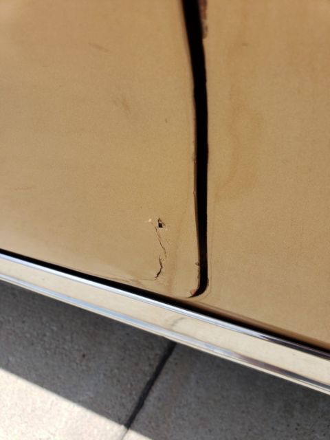 1964 Gold Ford Galaxie Convertible