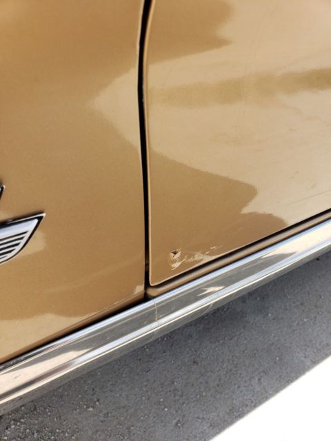 1964 Gold Ford Galaxie Convertible