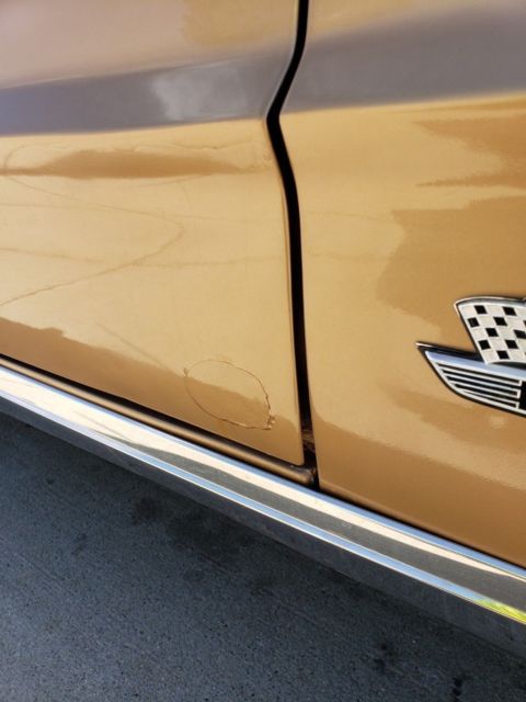 1964 Gold Ford Galaxie Convertible