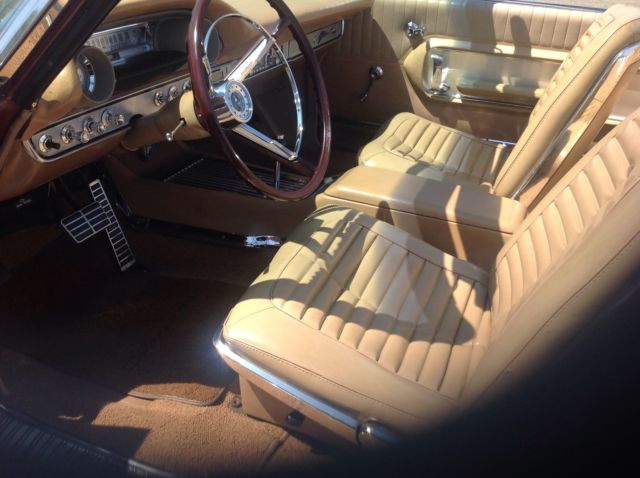 1964 Burgundy Ford Galaxie Convertible