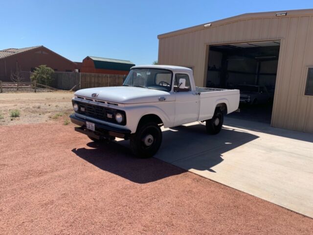 1964 White Ford F-100 Cab & Chassis