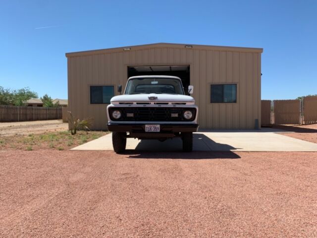 1964 White Ford F-100 Cab & Chassis