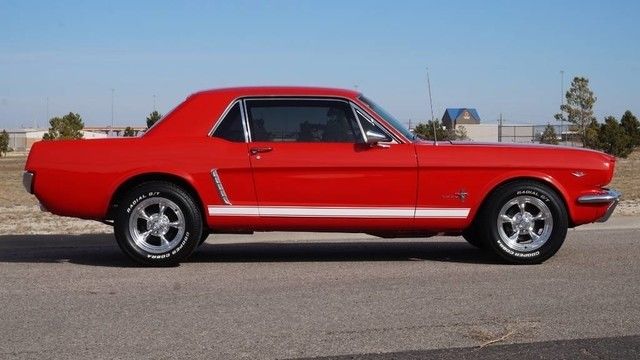 1964 Red Ford Mustang --