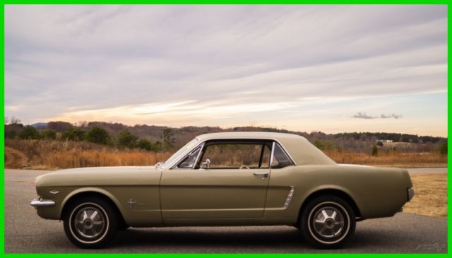 1964 Gold Ford Mustang