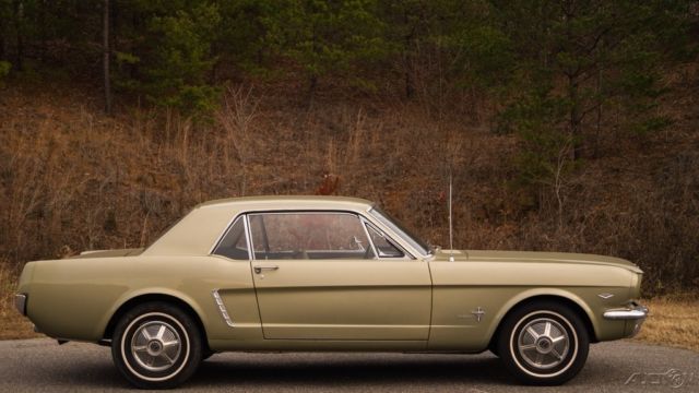 1964 Gold Ford Mustang