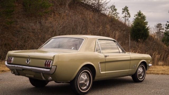 1964 Gold Ford Mustang