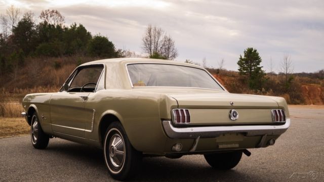 1964 Gold Ford Mustang