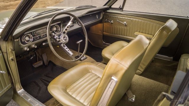 1964 Gold Ford Mustang