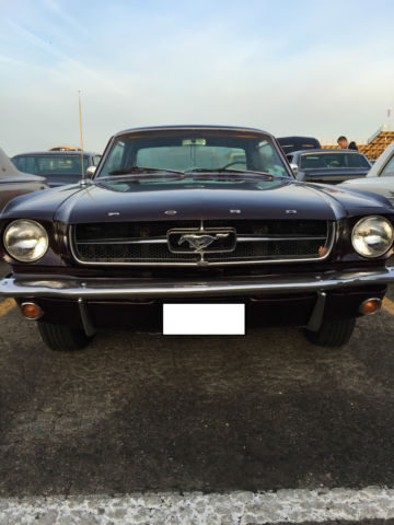 1964 Burgundy Ford Mustang Coupe