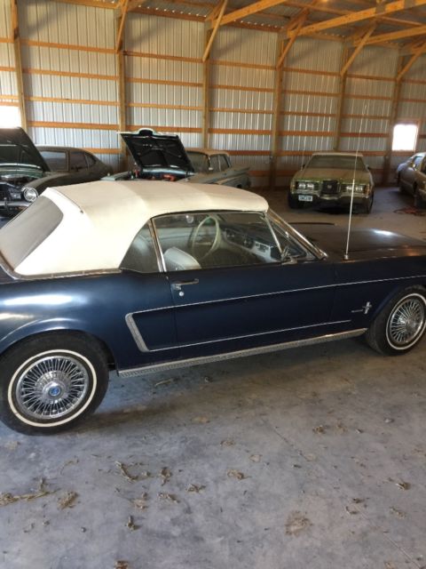 1964 Red Ford Mustang Convertible