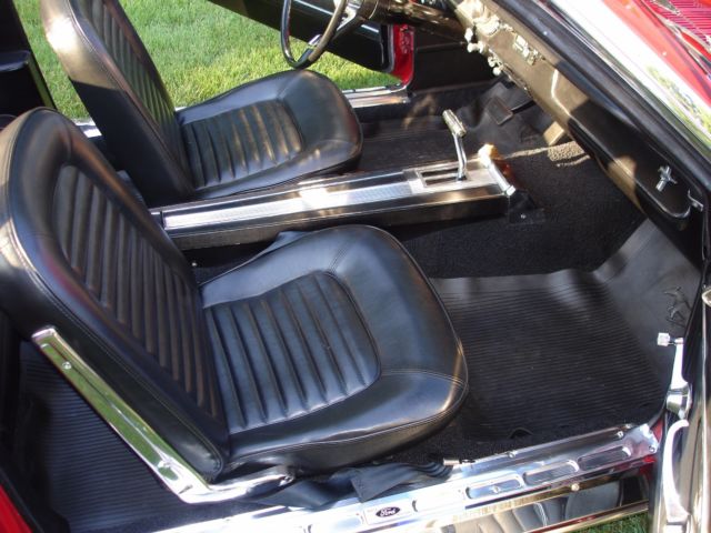 1964 Red Ford Mustang Convertible