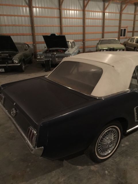 1964 Red Ford Mustang Convertible