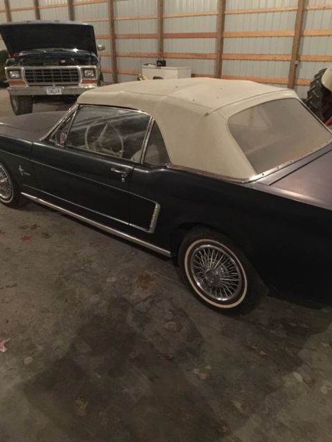 1964 Red Ford Mustang Convertible