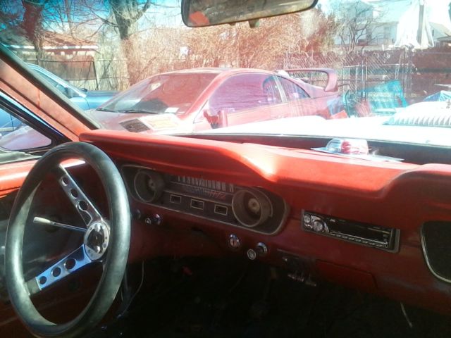1964 White Ford Mustang Coupe