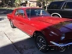 1964 Red Ford Mustang
