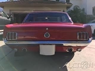 1964 Red Ford Mustang