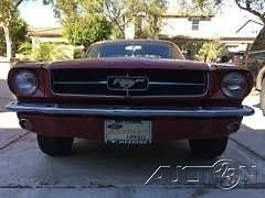 1964 Red Ford Mustang