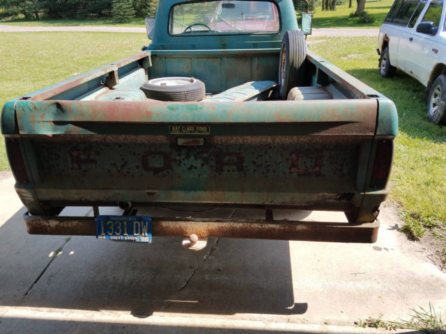 1964 Green Ford Other Pickups Cab & Chassis
