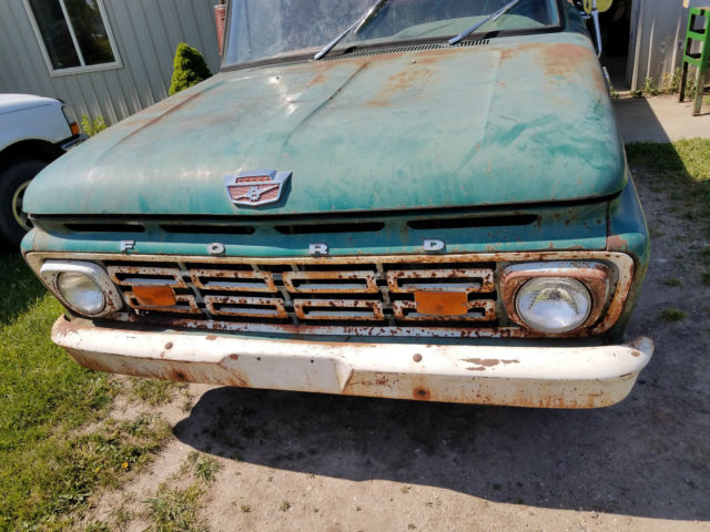 1964 Green Ford Other Pickups Cab & Chassis