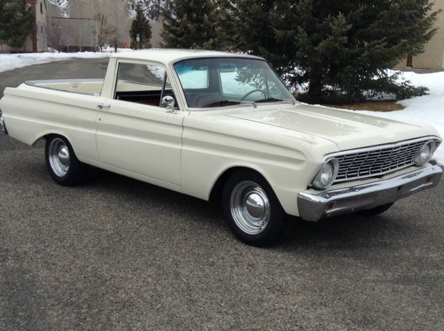 1964 White Ford Ranchero