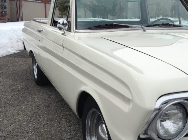 1964 White Ford Ranchero