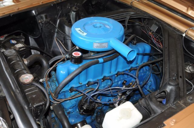 1964 Gold Ford Ranchero 2 Door Car with Pay Load