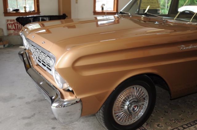 1964 Gold Ford Ranchero 2 Door Car with Pay Load