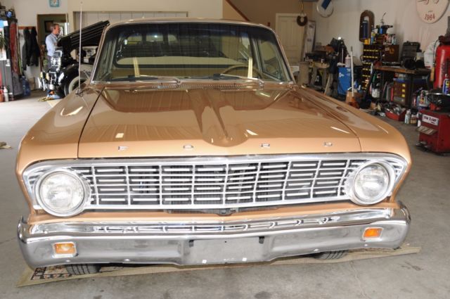 1964 Gold Ford Ranchero 2 Door Car with Pay Load