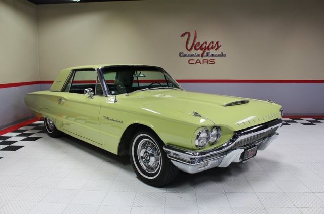 1964 Yellow Ford Thunderbird Hardtop