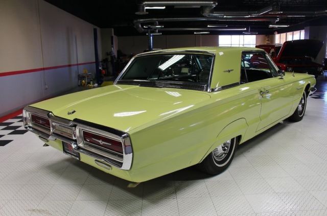 1964 Yellow Ford Thunderbird Hardtop