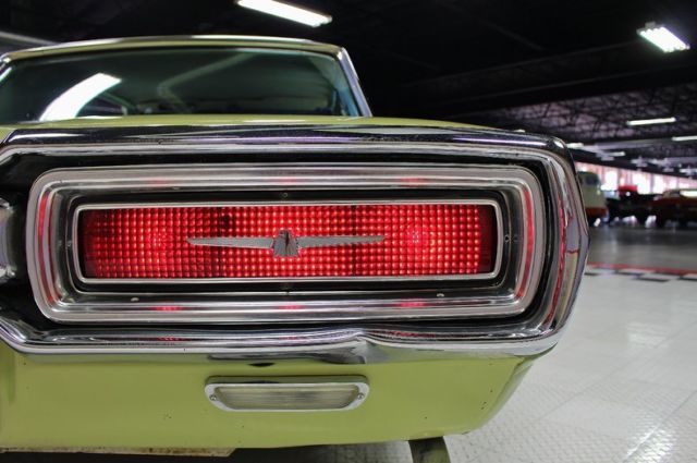 1964 Yellow Ford Thunderbird Hardtop