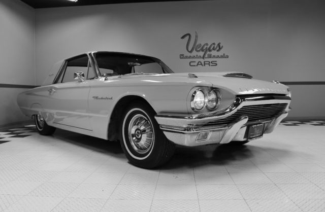 1964 Yellow Ford Thunderbird Hardtop