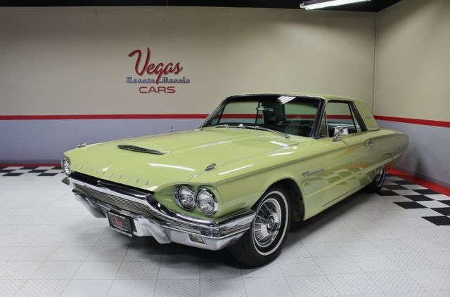 1964 Yellow Ford Thunderbird Hardtop