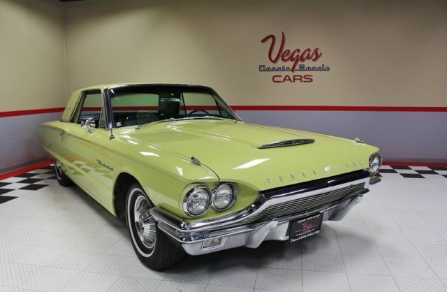 1964 Yellow Ford Thunderbird Hardtop