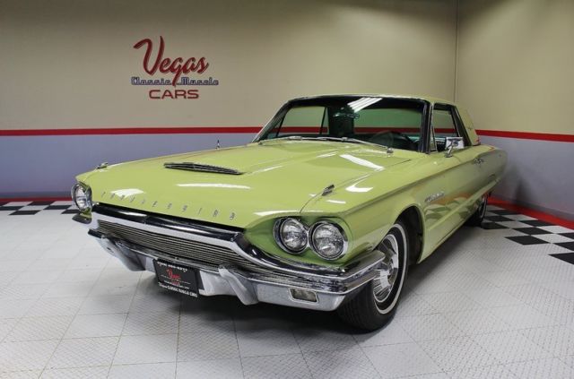 1964 Yellow Ford Thunderbird Hardtop