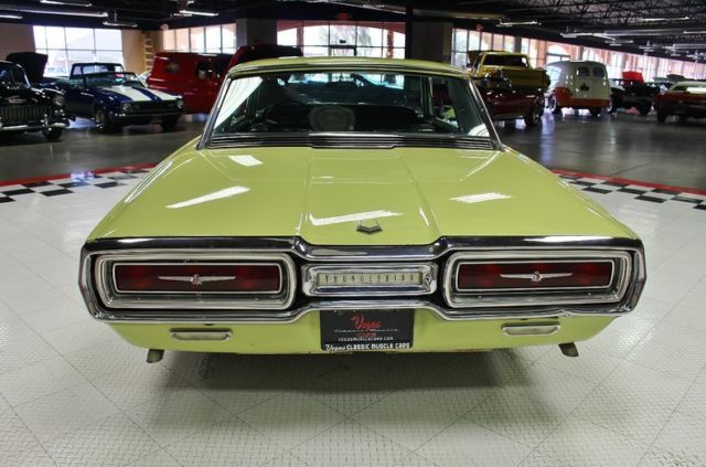 1964 Yellow Ford Thunderbird Hardtop