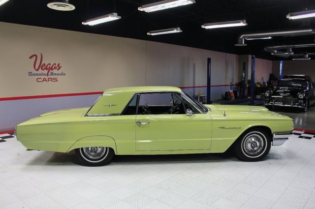 1964 Yellow Ford Thunderbird Hardtop