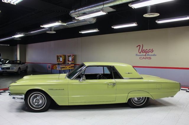 1964 Yellow Ford Thunderbird Hardtop