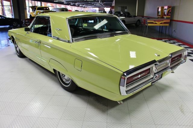 1964 Yellow Ford Thunderbird Hardtop