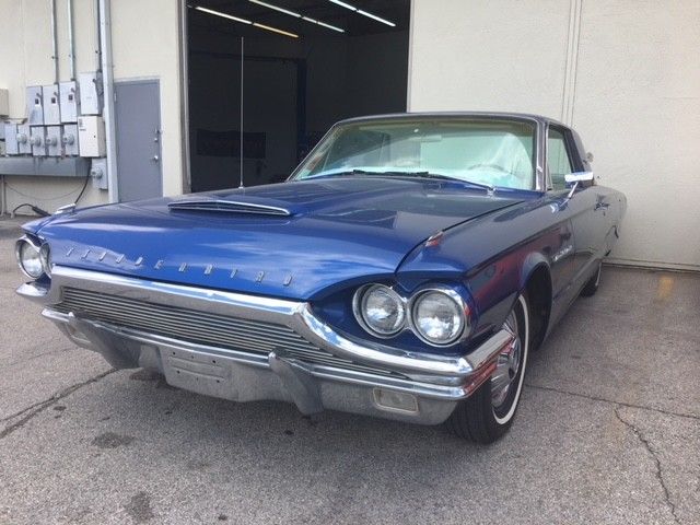 1964 Blue Ford Thunderbird Coupe