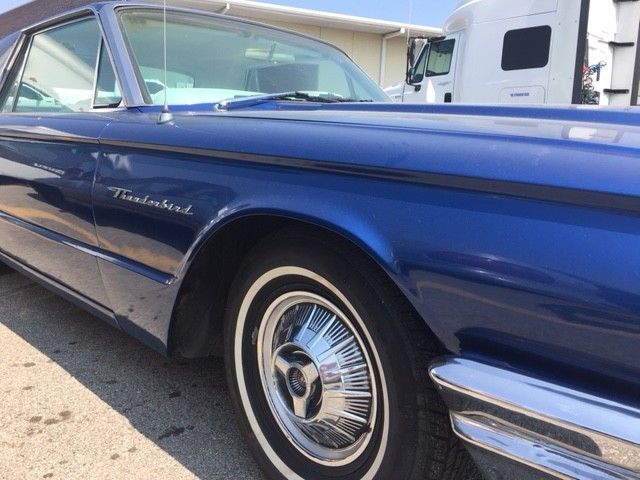 1964 Blue Ford Thunderbird Coupe