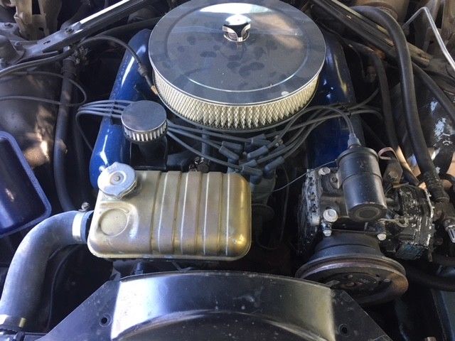 1964 Blue Ford Thunderbird Coupe