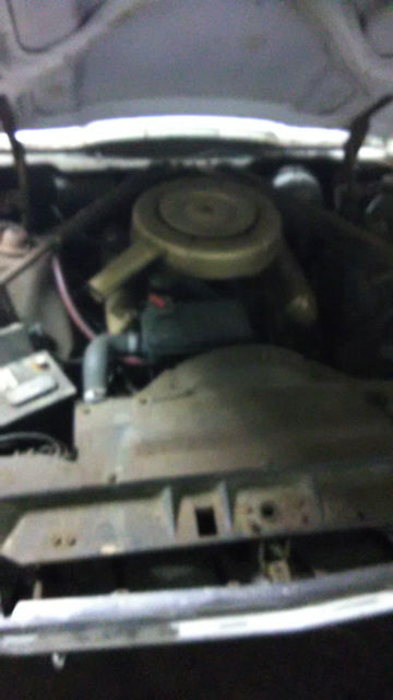 1964 White Ford Thunderbird