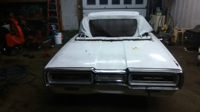 1964 White Ford Thunderbird