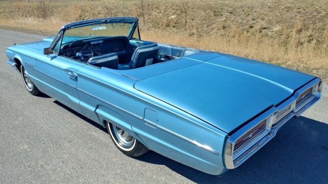 1964 Blue Ford Thunderbird Convertible