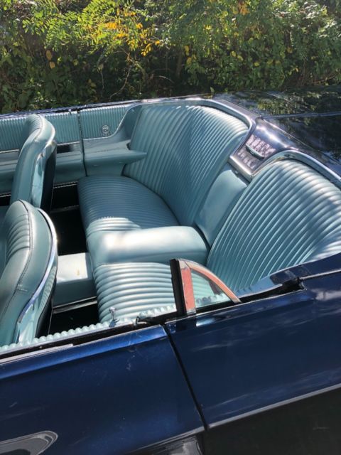 1964 Blue Ford Thunderbird Convertible