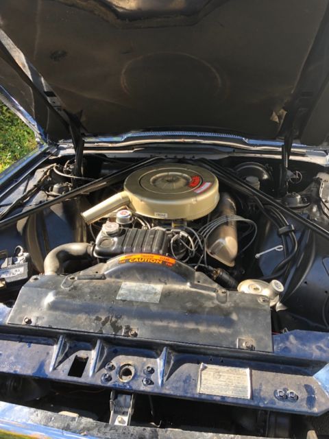 1964 Blue Ford Thunderbird Convertible