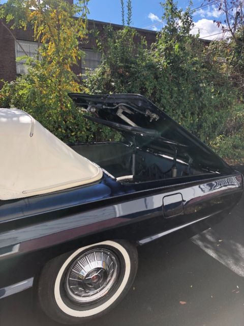 1964 Blue Ford Thunderbird Convertible